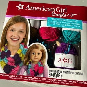 American Girl Infinity Scarf Knitting Kit